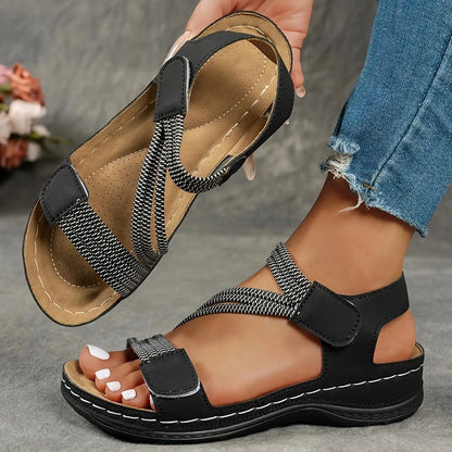 Comfort strap sandals for women -3