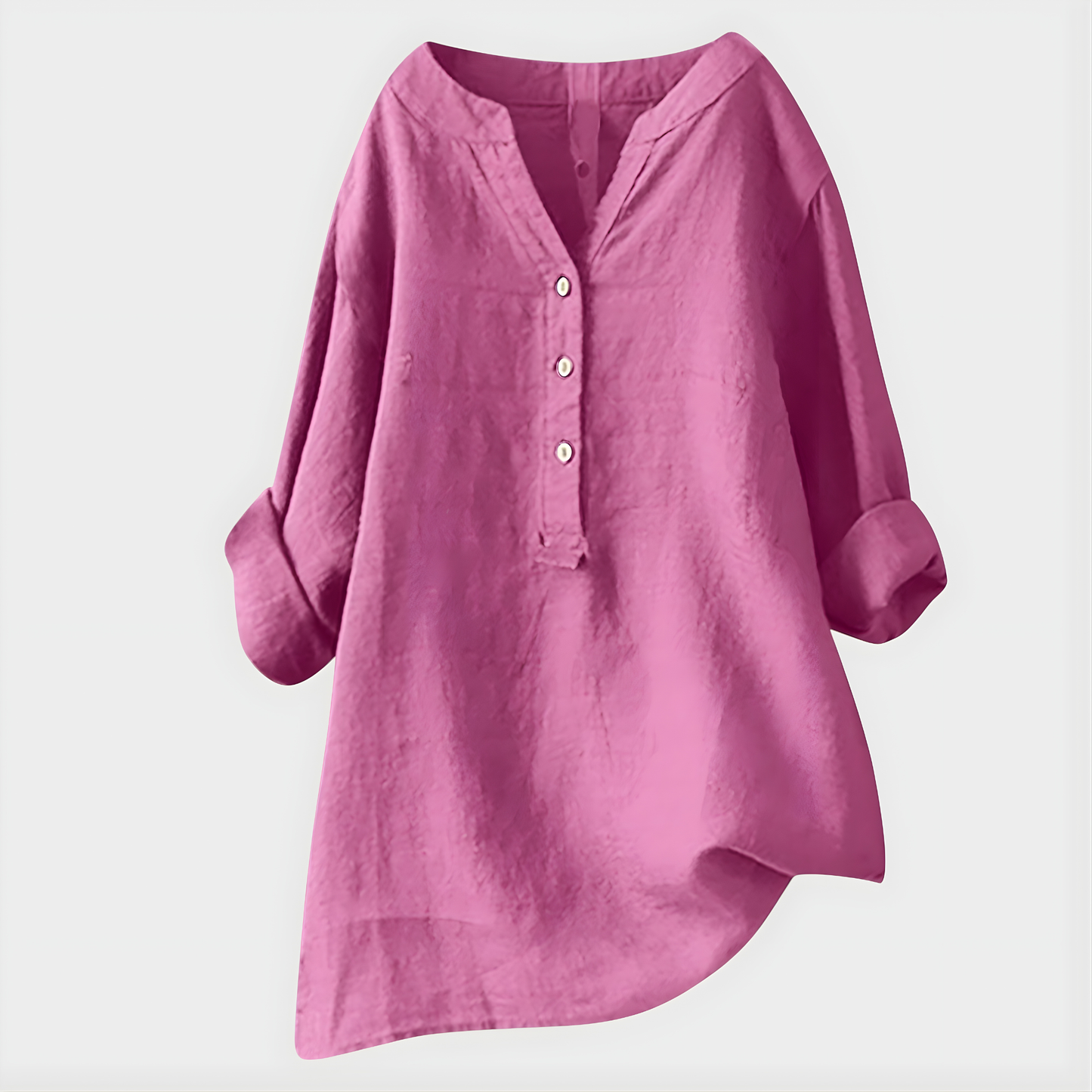 Elegant V-neck blouse for women | Virelle