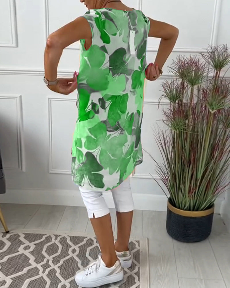 Casual relaxed floral everyday dress for women | Ingrid -15