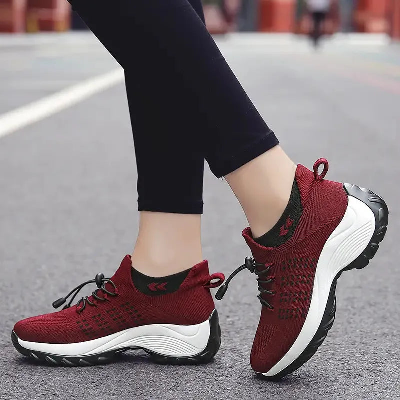 Lightweight trainers orthopaedic for women | Confort Léger -5