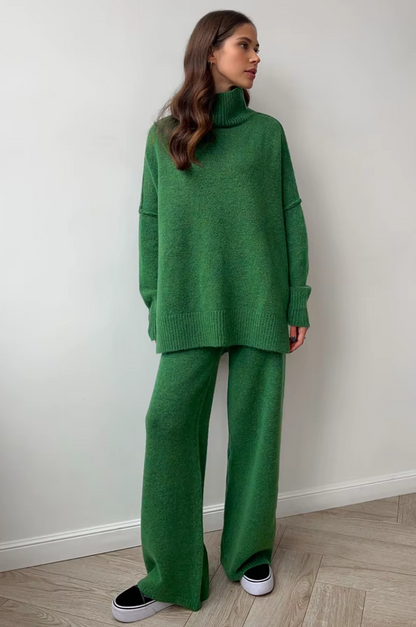 Ensemble luxe assorti winter co-ord set for women | Yelena -3