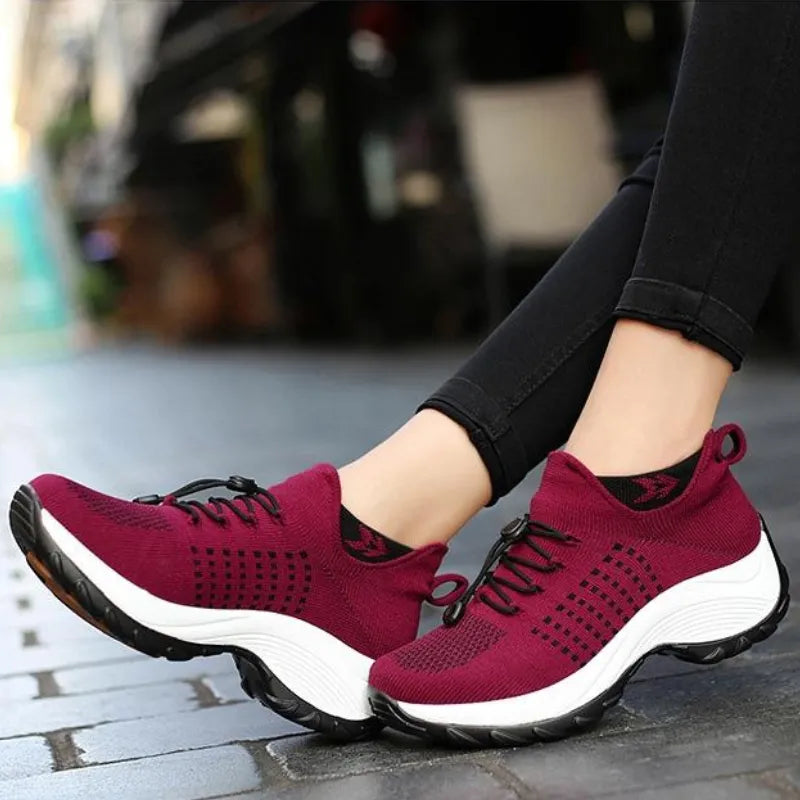 Lightweight trainers orthopaedic for women | Confort Léger -7