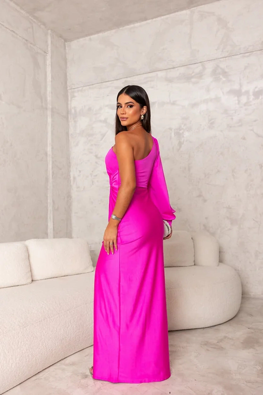 Elegant refined style dress for women | Leony -14