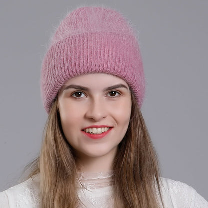 Bonnet winter knitted piece for women | Thalia -5