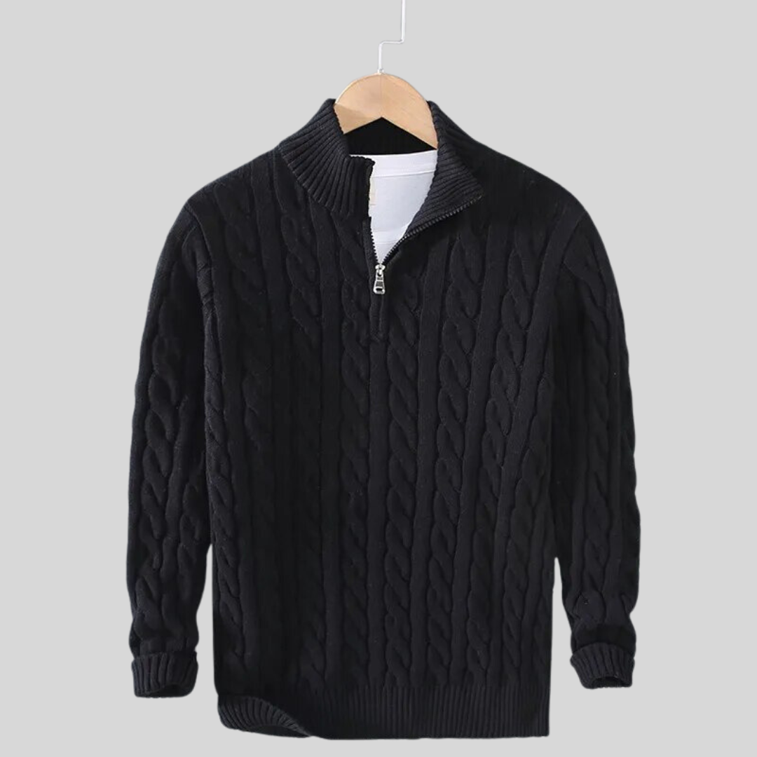 Classic knitted everyday jumper for men | Henry -5