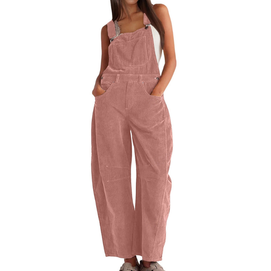 Wide leg overalls jumpsuit for women | Rosalyn