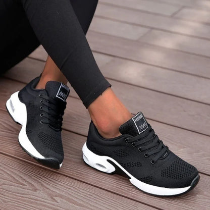 Aurelle Laurine breathable running trainers for women