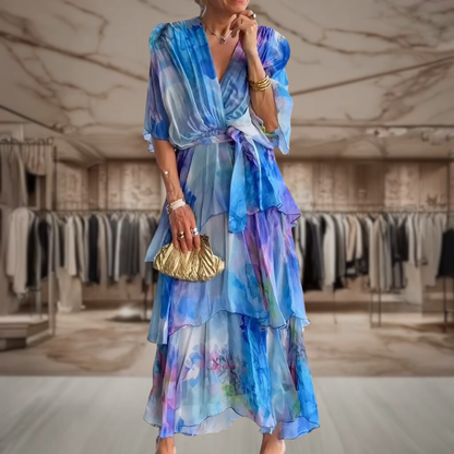 Amira wrap dress for women -1