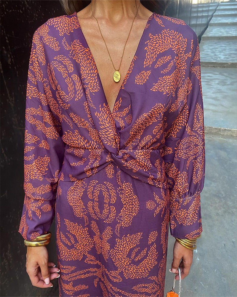Elegant silk dress for women | Alexa -12