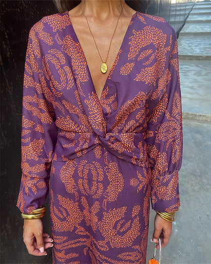 Elegant silk dress for women | Alexa -12
