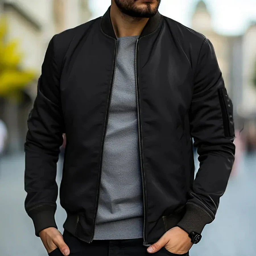 Jacket bomber elegant for men | Confort Intemporel -3