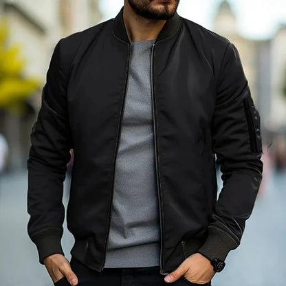 Jacket bomber elegant for men | Confort Intemporel -3