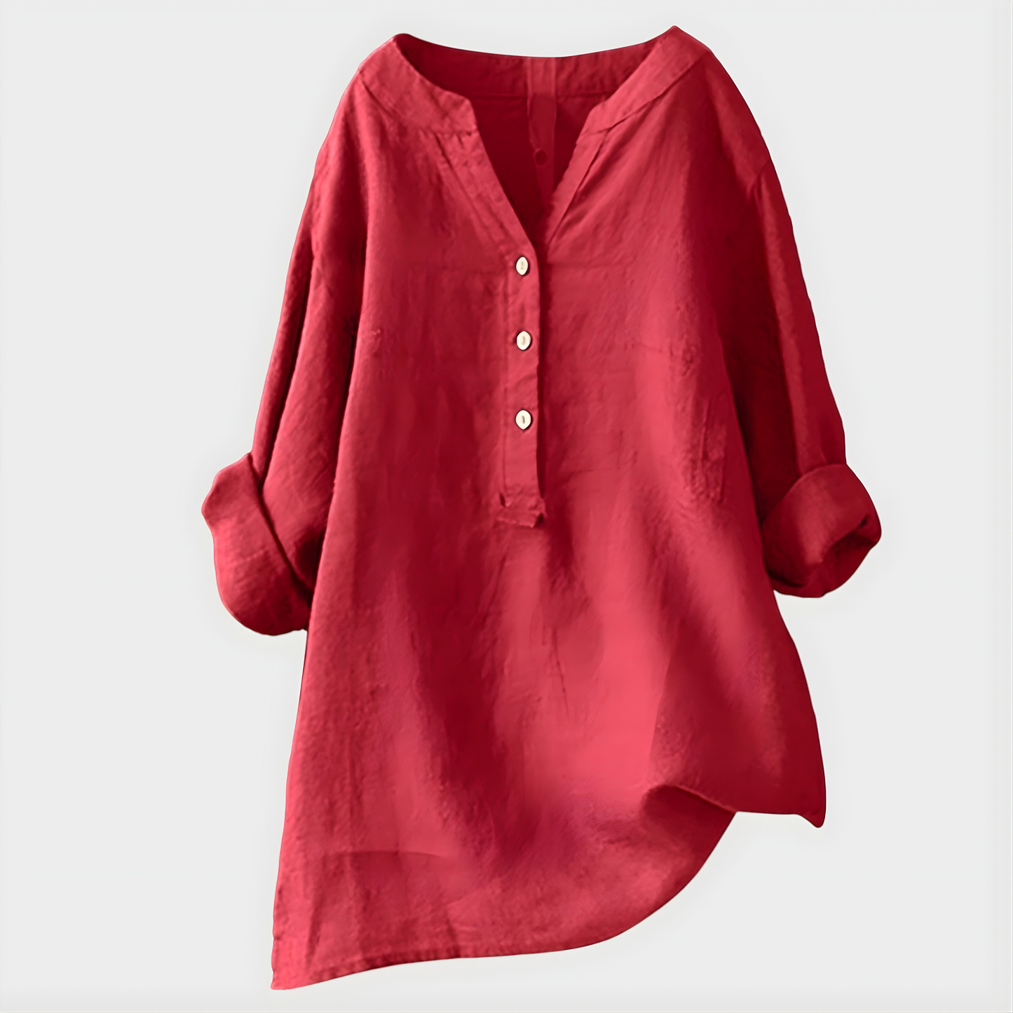 Elegant V-neck blouse for women | Virelle