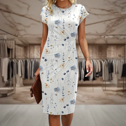 Flattering madi wrap dress for women | Adjustable -1