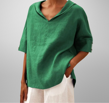 Effortlessly flattering blouse for women | Marena