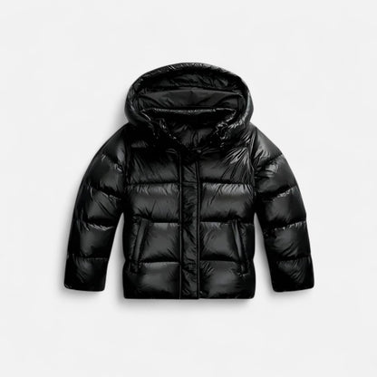 Slim elegant everyday puffer jacket for women -1