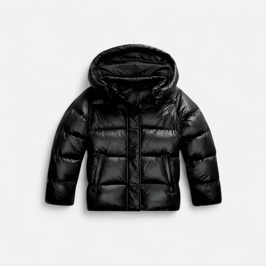 Slim elegant everyday puffer jacket for women -1