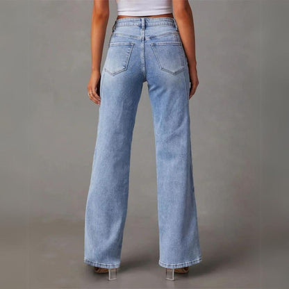 Aurelle Celine elegant flared jeans for women