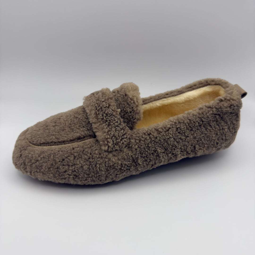 Cosy elegant winter loafers for women | Selene -9