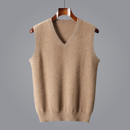 Classic cardigan refined comfort gilet for men -1