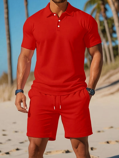 Classic premium summer co-ord set for men | Duke -6