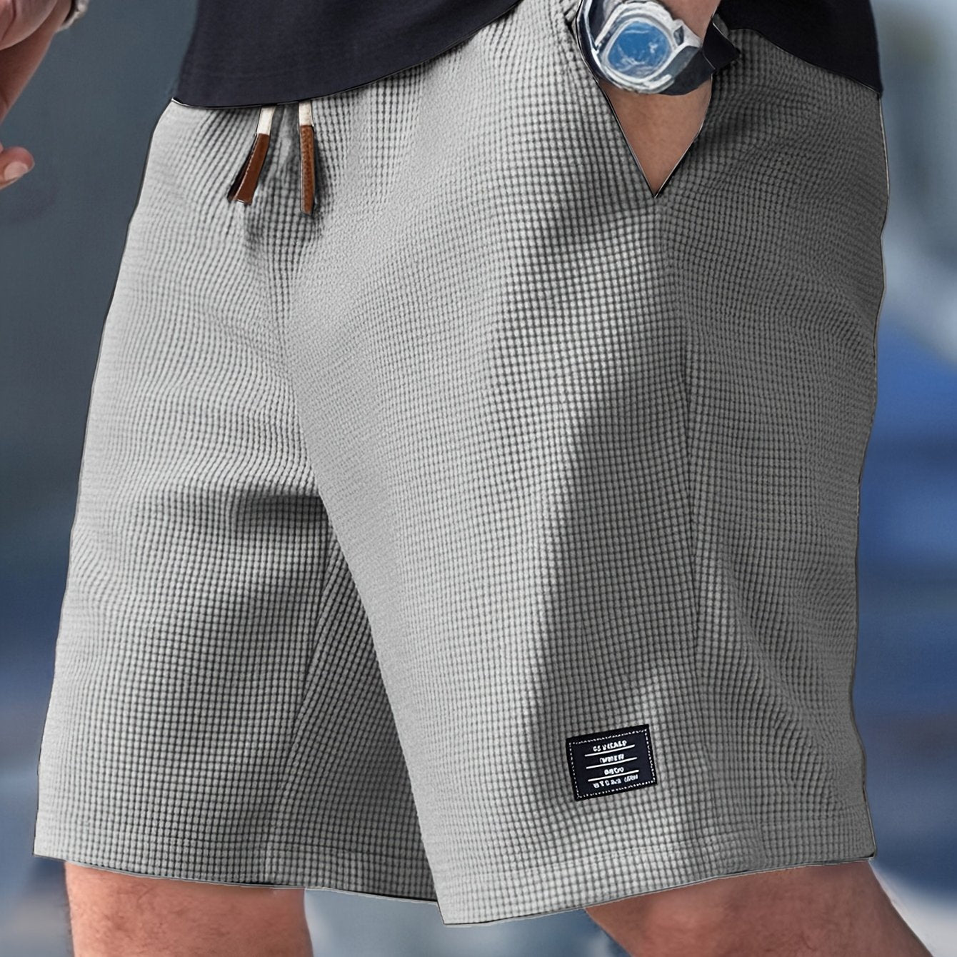 Elegant easy-fit everyday shorts for men | Nathan -3