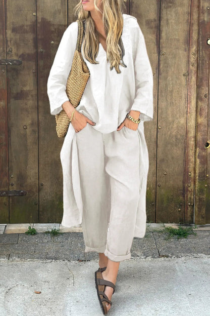 Stylish relaxed casual co-ord set for women | Olivia -6