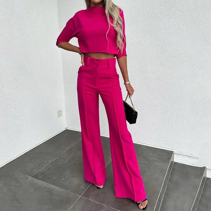 Autumn fashion versatile matching set for women | Adeline -4