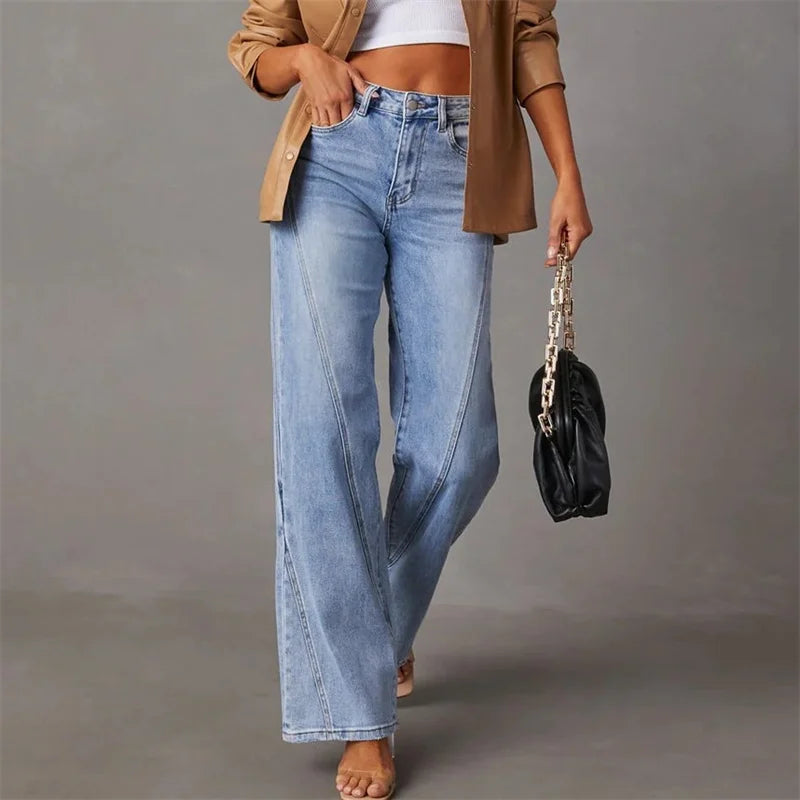 Aurelle Celine elegant flared jeans for women