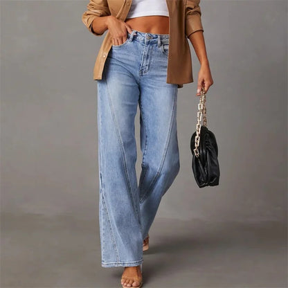Aurelle Celine elegant flared jeans for women