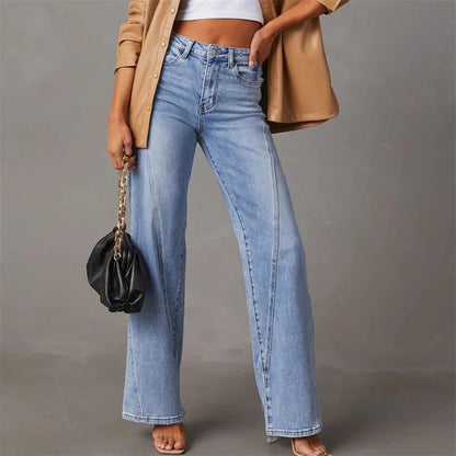 Aurelle Celine elegant flared jeans for women