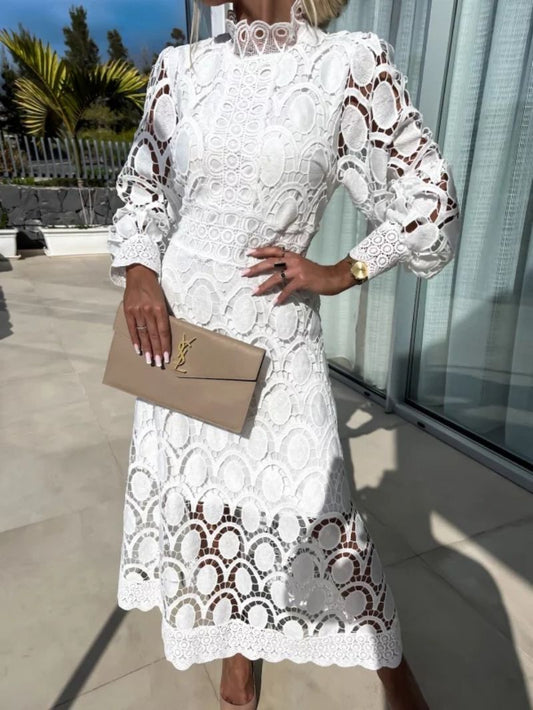 Aurelle Calista elegant lace dress for women