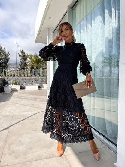 Aurelle Calista elegant lace dress for women