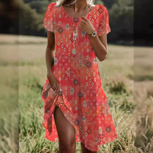 Boho chic summer dress for women | Sienna -1