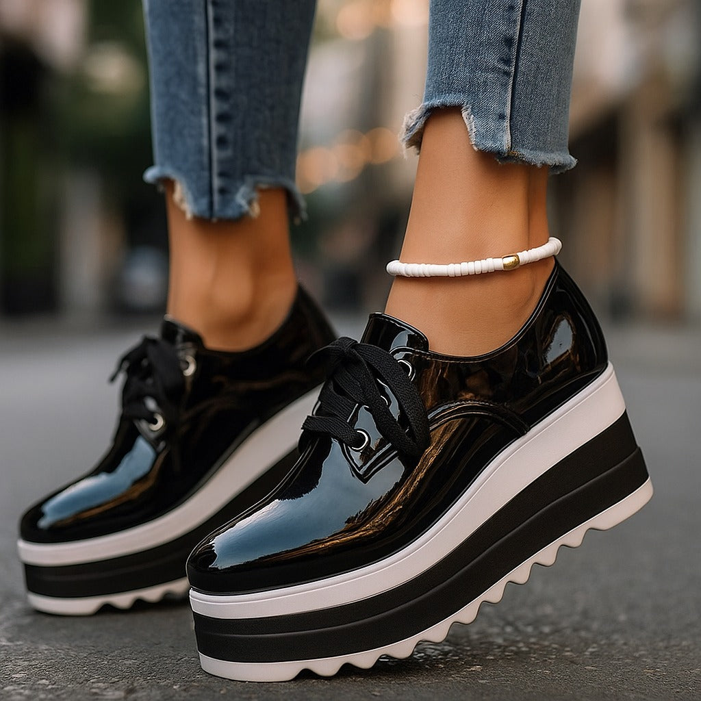 Trainers plateforme elegant for women | Nareen -6