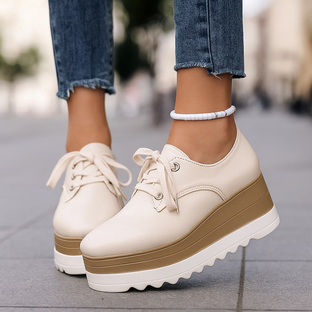 Trainers plateforme elegant for women | Nareen -4