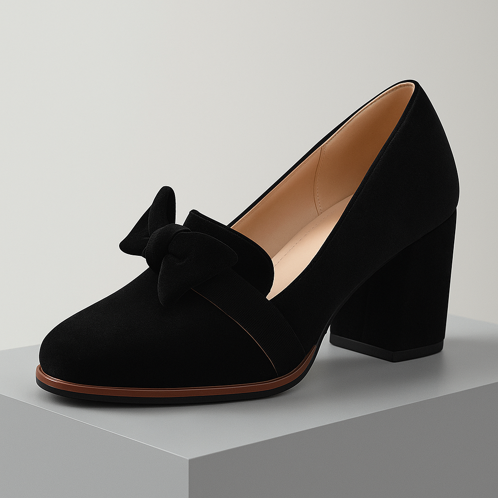 Classic velvet pump heels for women | Veloria -3