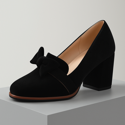 Classic velvet pump heels for women | Veloria -3