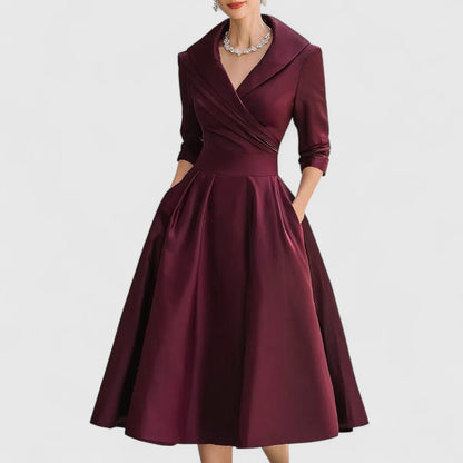 Elegant everyday midi dress for women | Marley Quinn -2