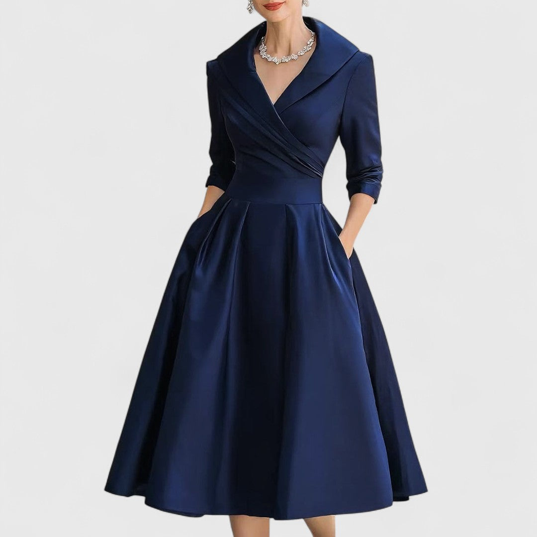 Elegant everyday midi dress for women | Marley Quinn -3