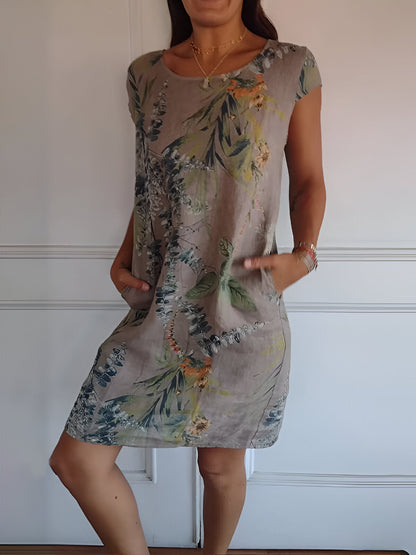 Fancy relaxed summer everyday dress for women | Vicky -8