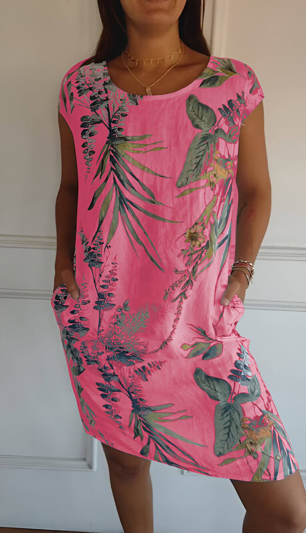 Fancy relaxed summer everyday dress for women | Vicky -2