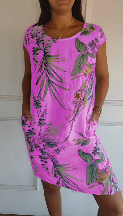Fancy relaxed summer everyday dress for women | Vicky -3