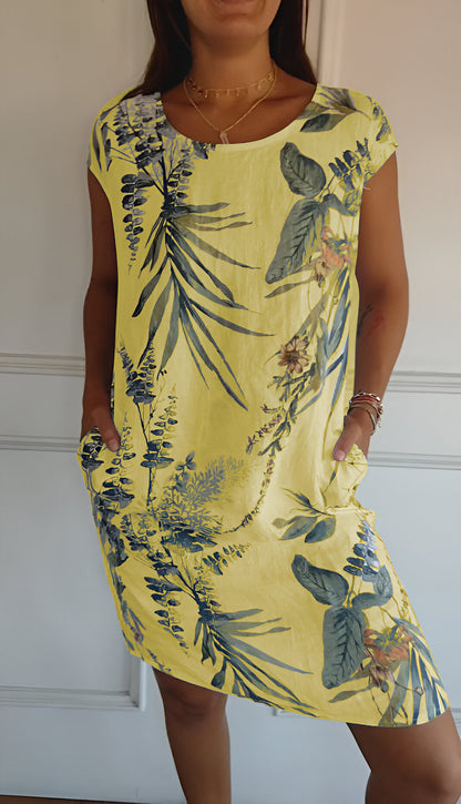 Fancy relaxed summer everyday dress for women | Vicky -6