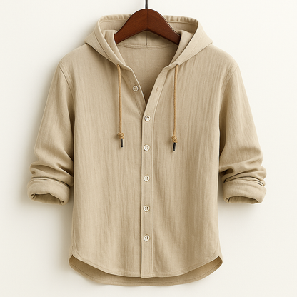 Casual hooded everyday shirt for men | Emerson -2