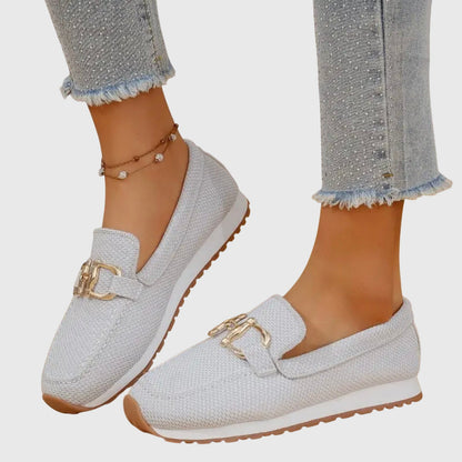 Classic orthopaedic loafer sneakers for women | Selene -7