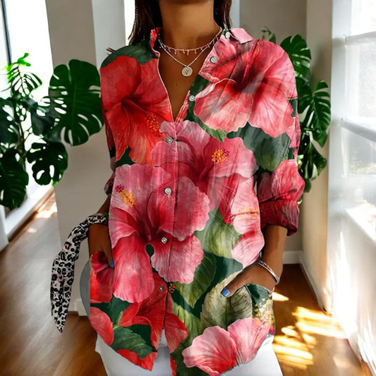 Stylish floral everyday blouse for women | Irelle -1