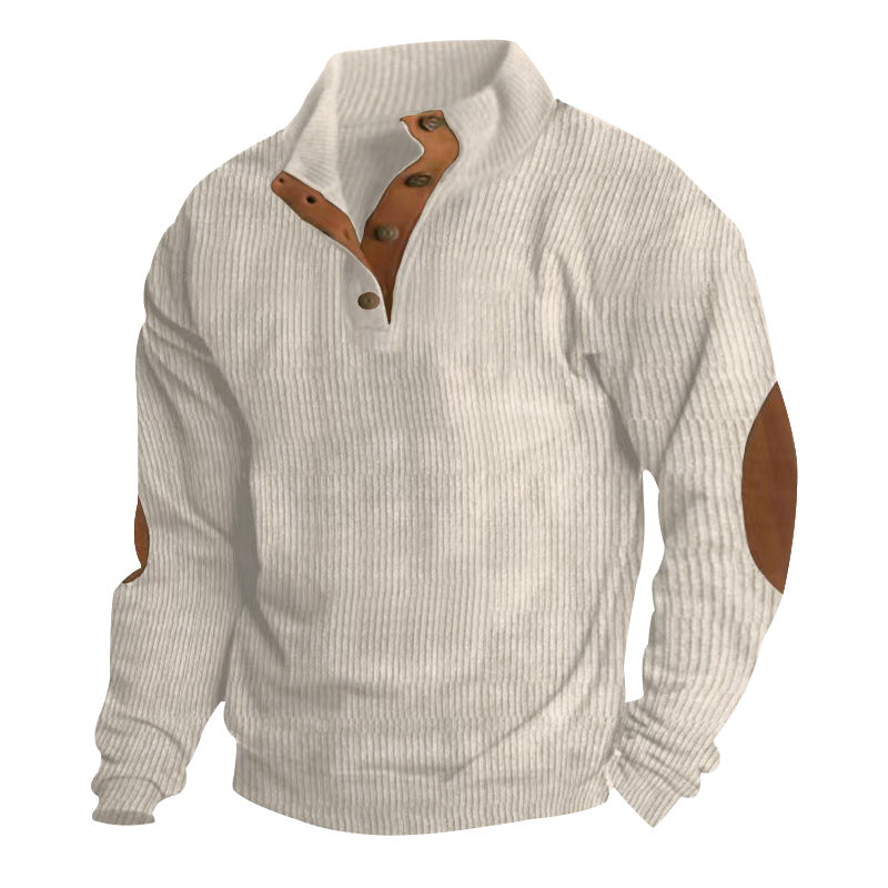 Aurelle Carl trendy high-neck sports jumper for men