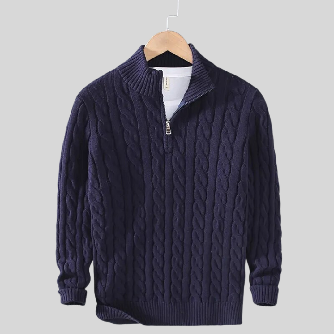 Classic knitted everyday jumper for men | Henry -7