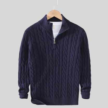 Classic knitted everyday jumper for men | Henry -7